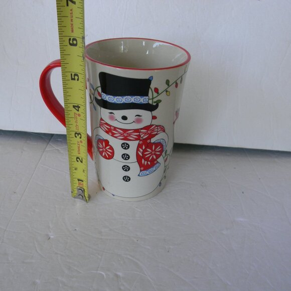 NEW Temp-tations Seasonal 16-oz Bistro Mug WINTER WHIMSY - Picture 2 of 3